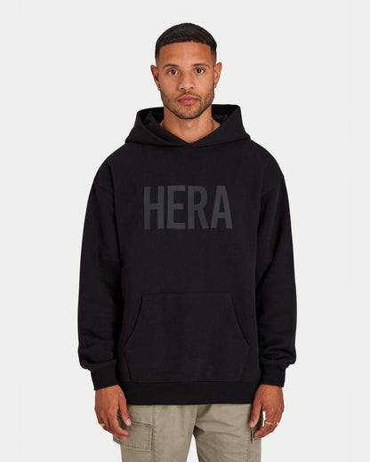 Mens Label Oversized Hoodie