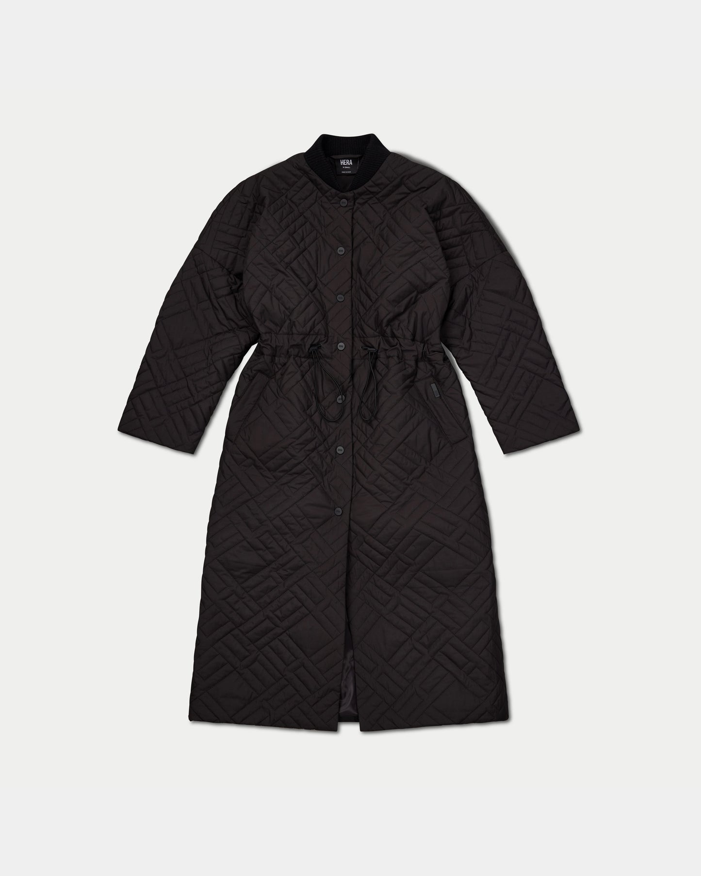 Womens Longline Puffer Jacket