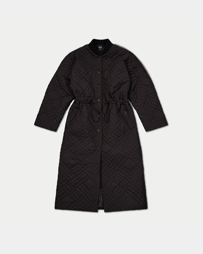 Womens Longline Puffer Jacket