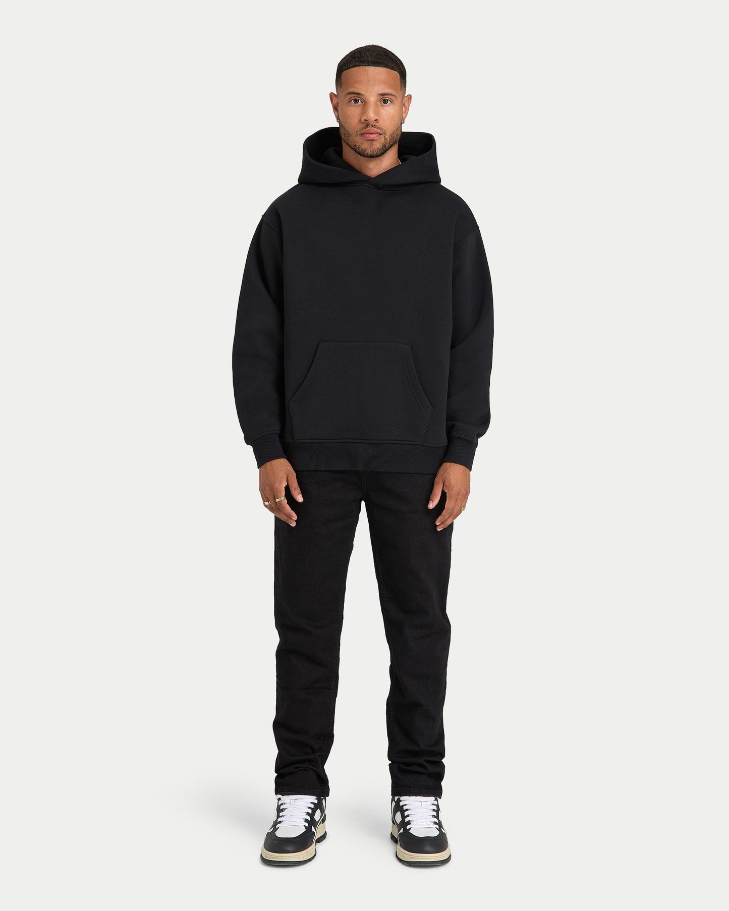 Mens Graffiti Oversized Hoodie