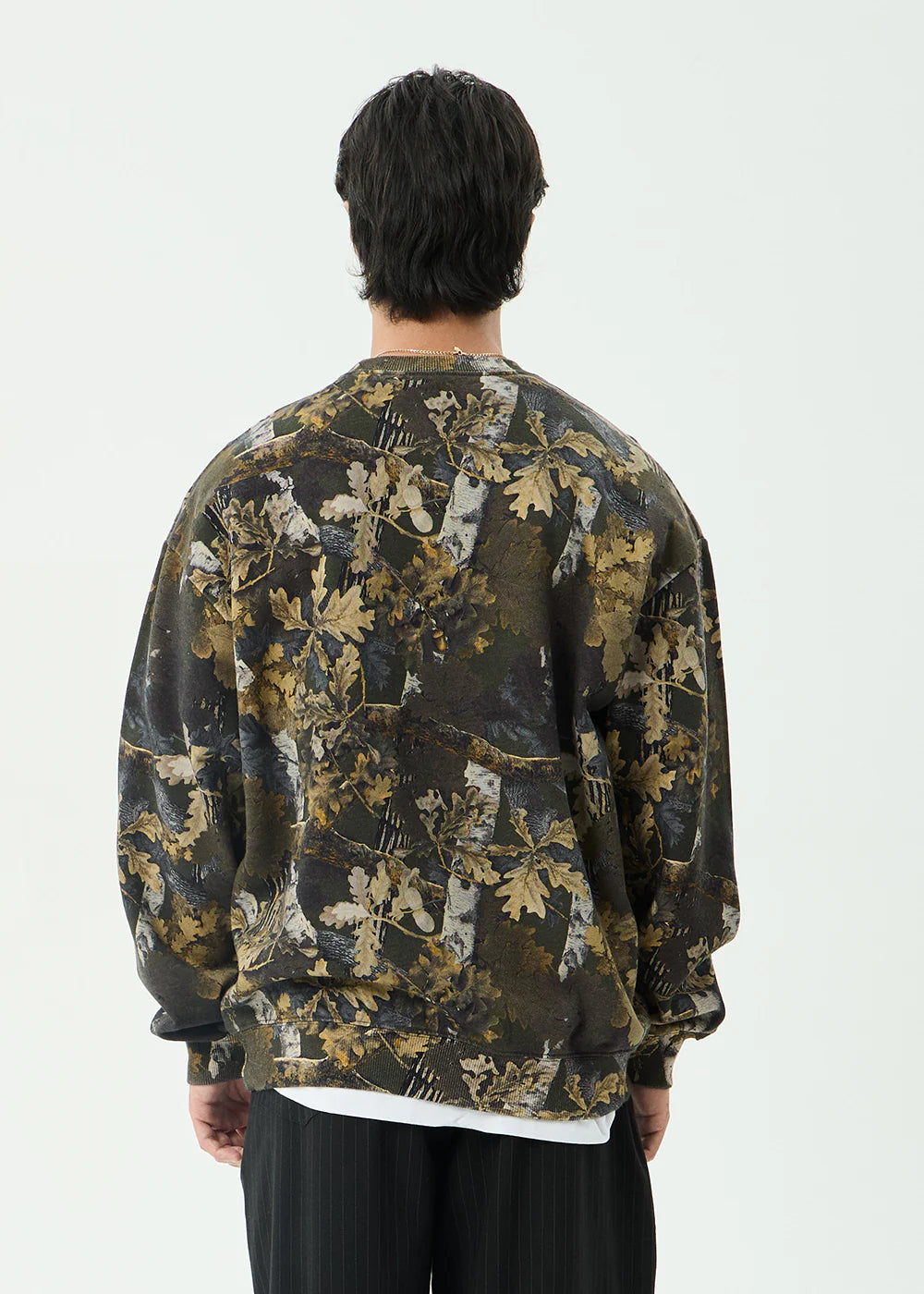 AFENDS Mens Find Me - Crew Neck - Find Me