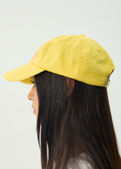 AFENDS Womens Sunbake - Panelled Cap - Lemon