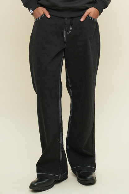 Ultra Baggy Y2K Wide-Leg Denim Jeans