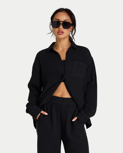 Womens Resort Long Sleeve Shirt