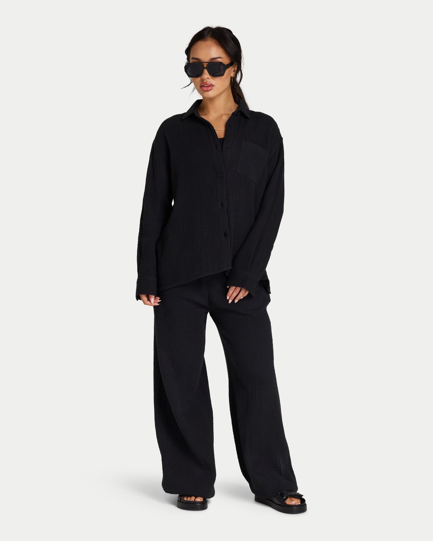 Womens Resort Long Sleeve Shirt
