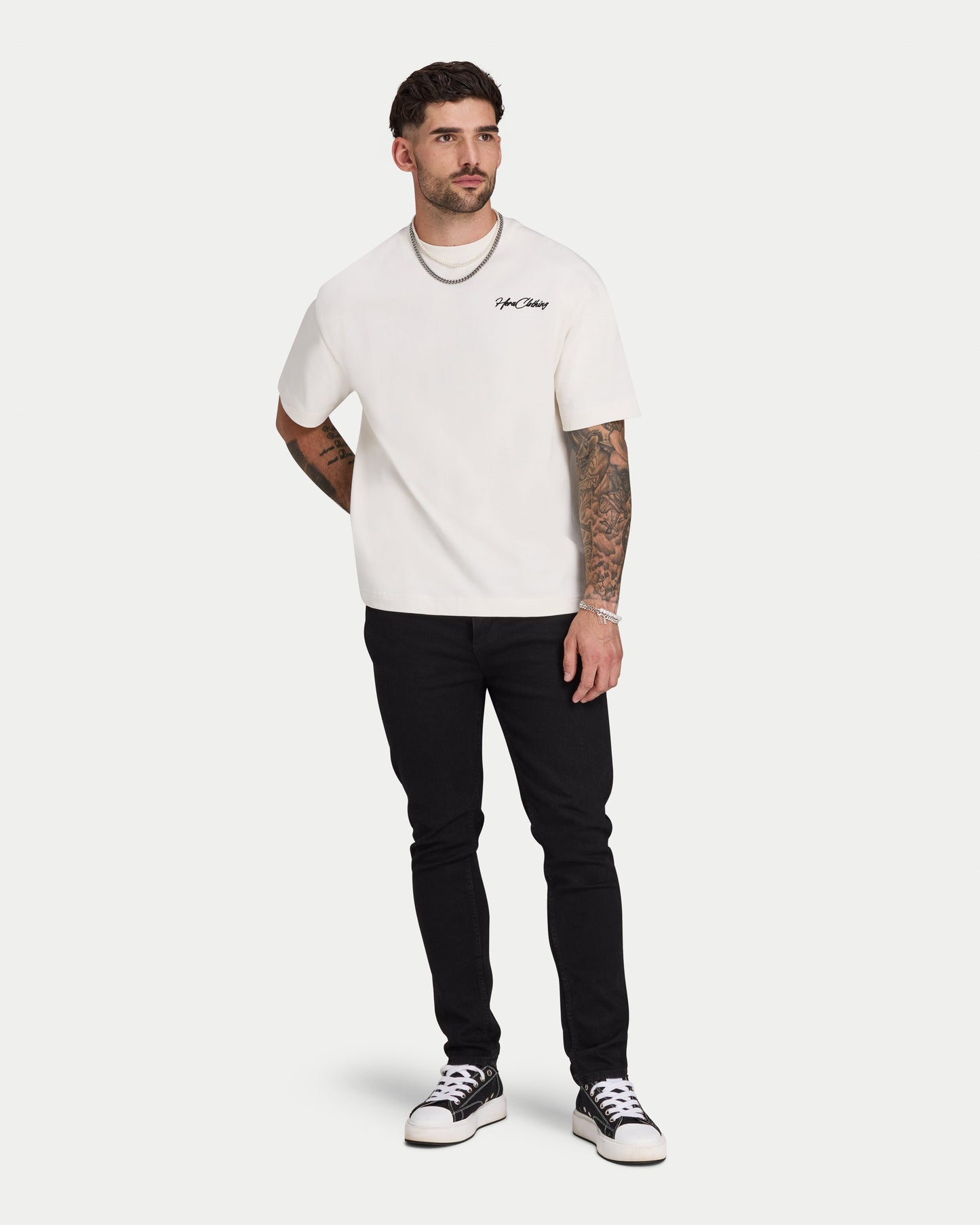 Mens Script Heavyweight T-shirt