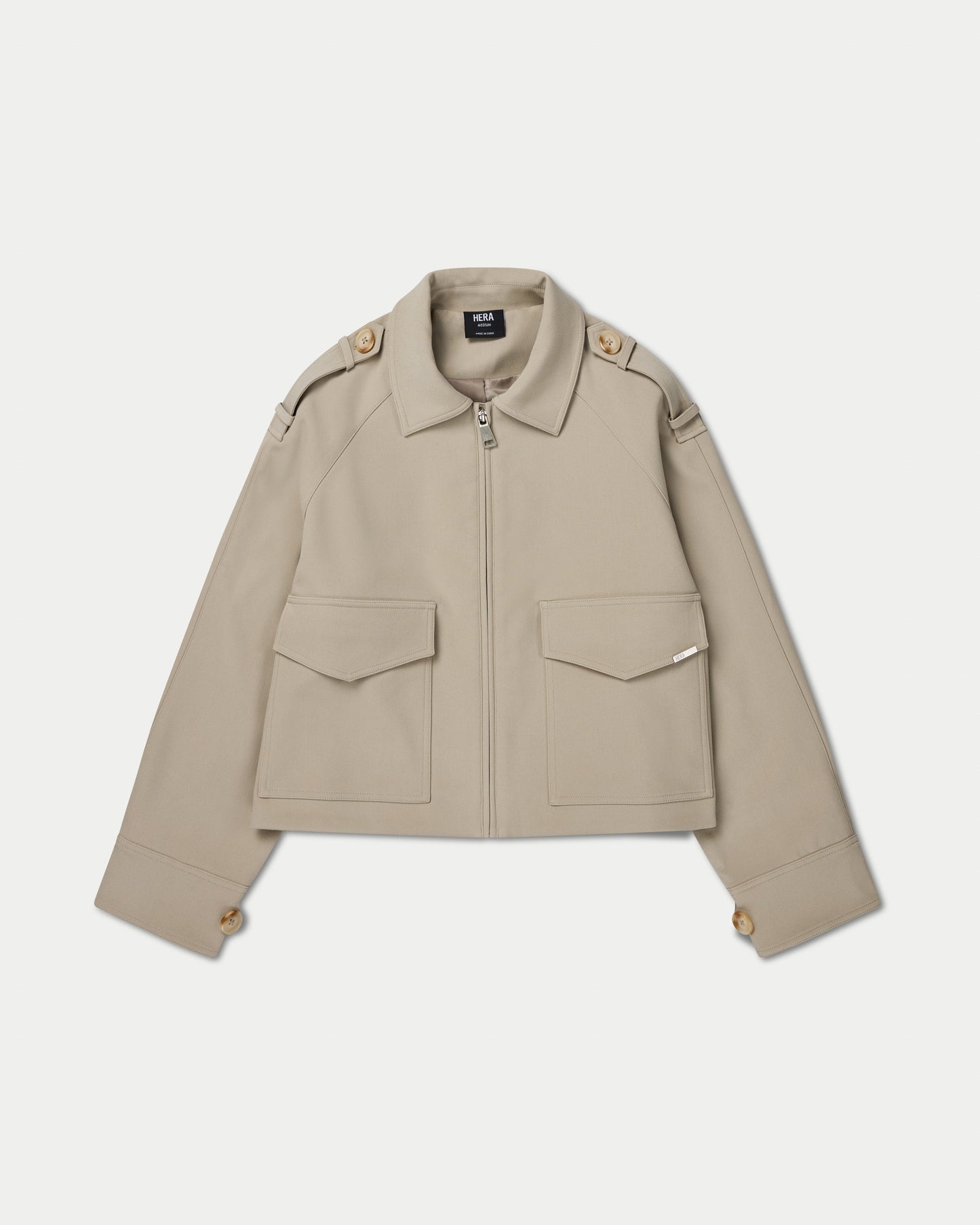 Womens Studio Collared Jacket