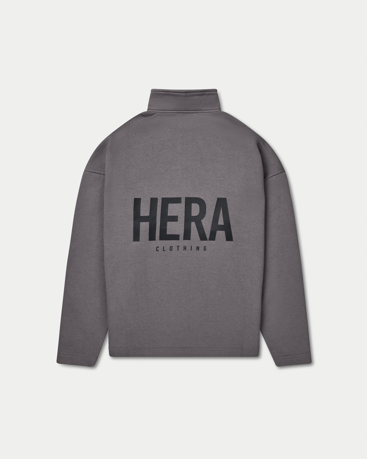 Mens Staple Oversized ¼ Zip Sweatshirt