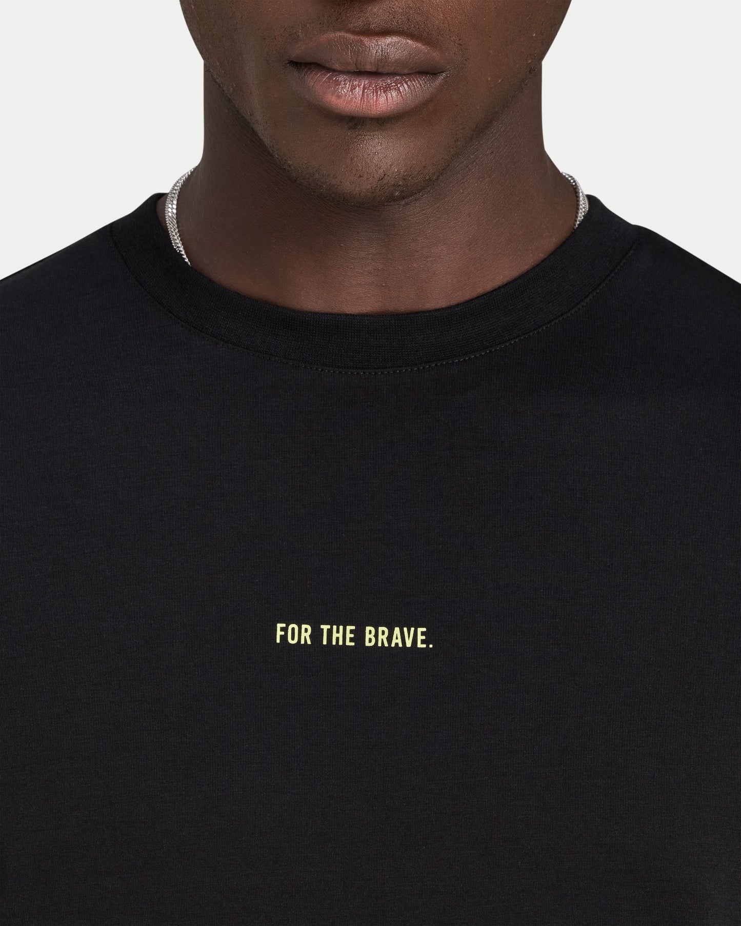 Mens For the Brave Oversized Tank