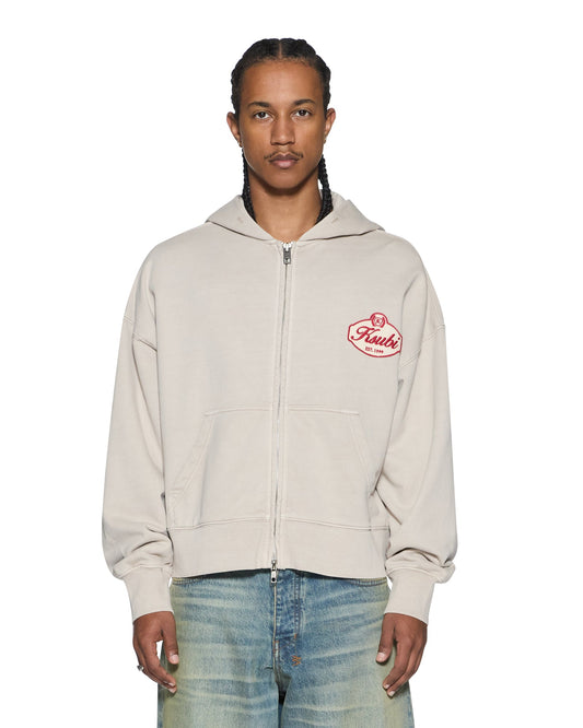 KLASSE HALEN ZIP HOODIE SMOKE