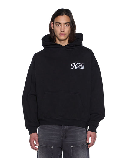 OUTFIELD EKCESS HOODIE BLACK