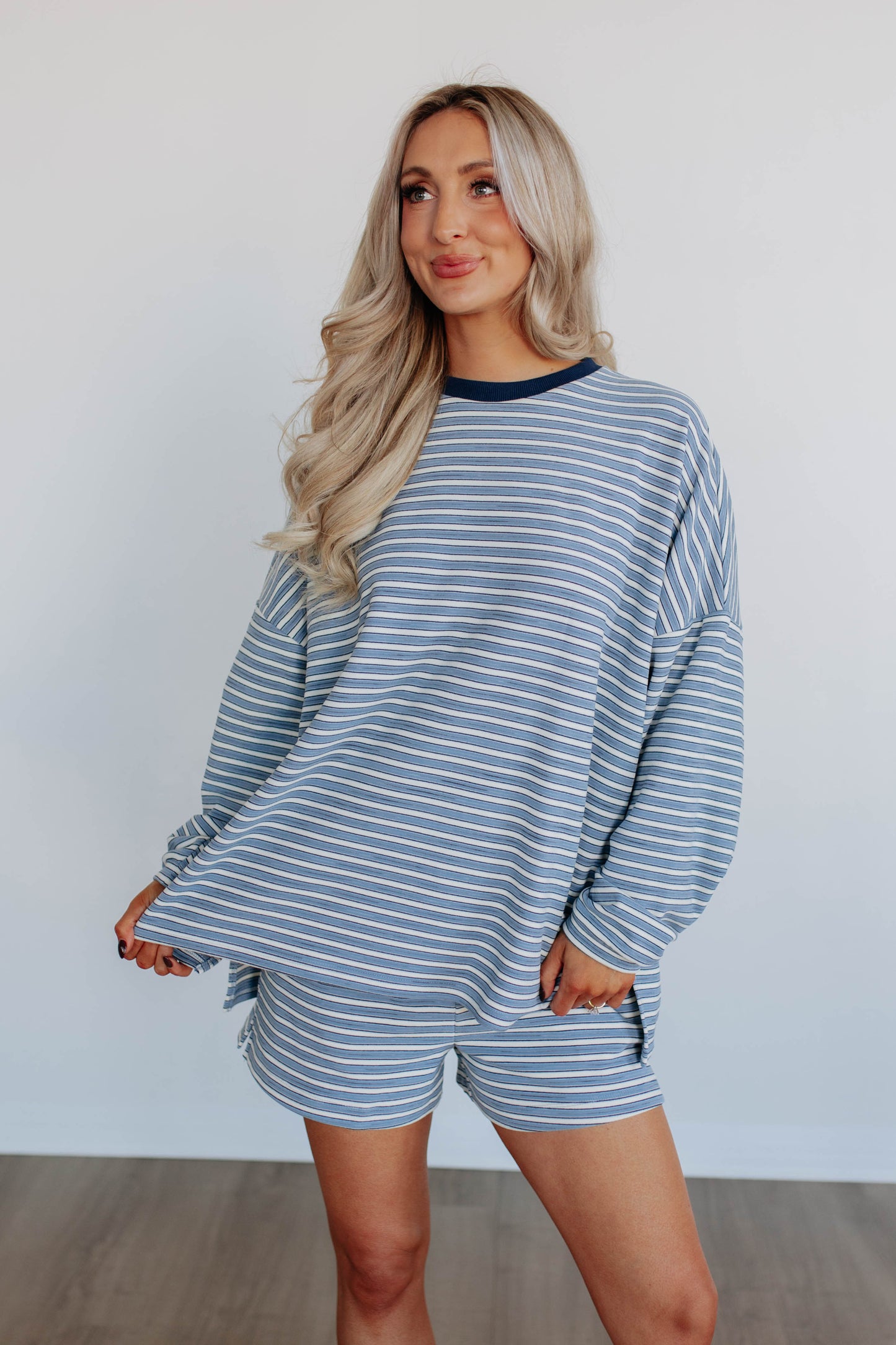 Traci Striped Shorts