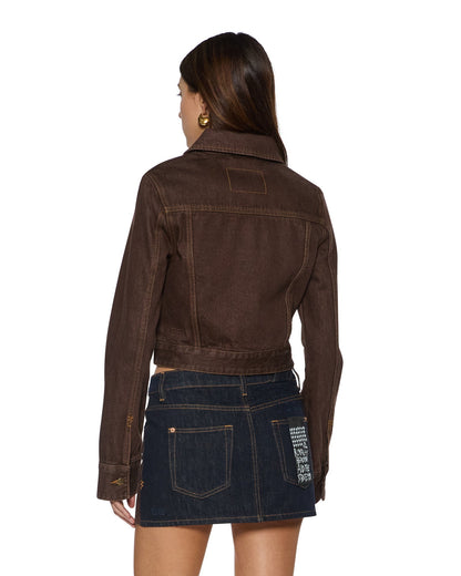 SLIM TRUCKER SADDLE BROWN