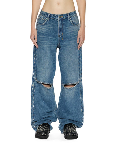 LOW RIDER TEXAS BLUE STUDDED