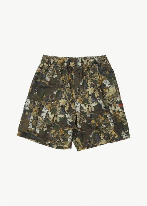 AFENDS Mens Ninety Eights Cargo - Oversized Cargo Short 20" - Find Me
