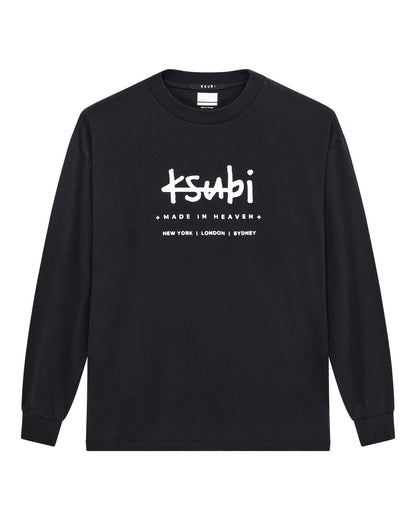 PLATED LS TEE BLACK