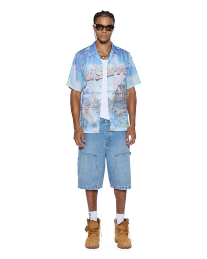 LAST SUMMER SS RESORT SHIRT MULTI