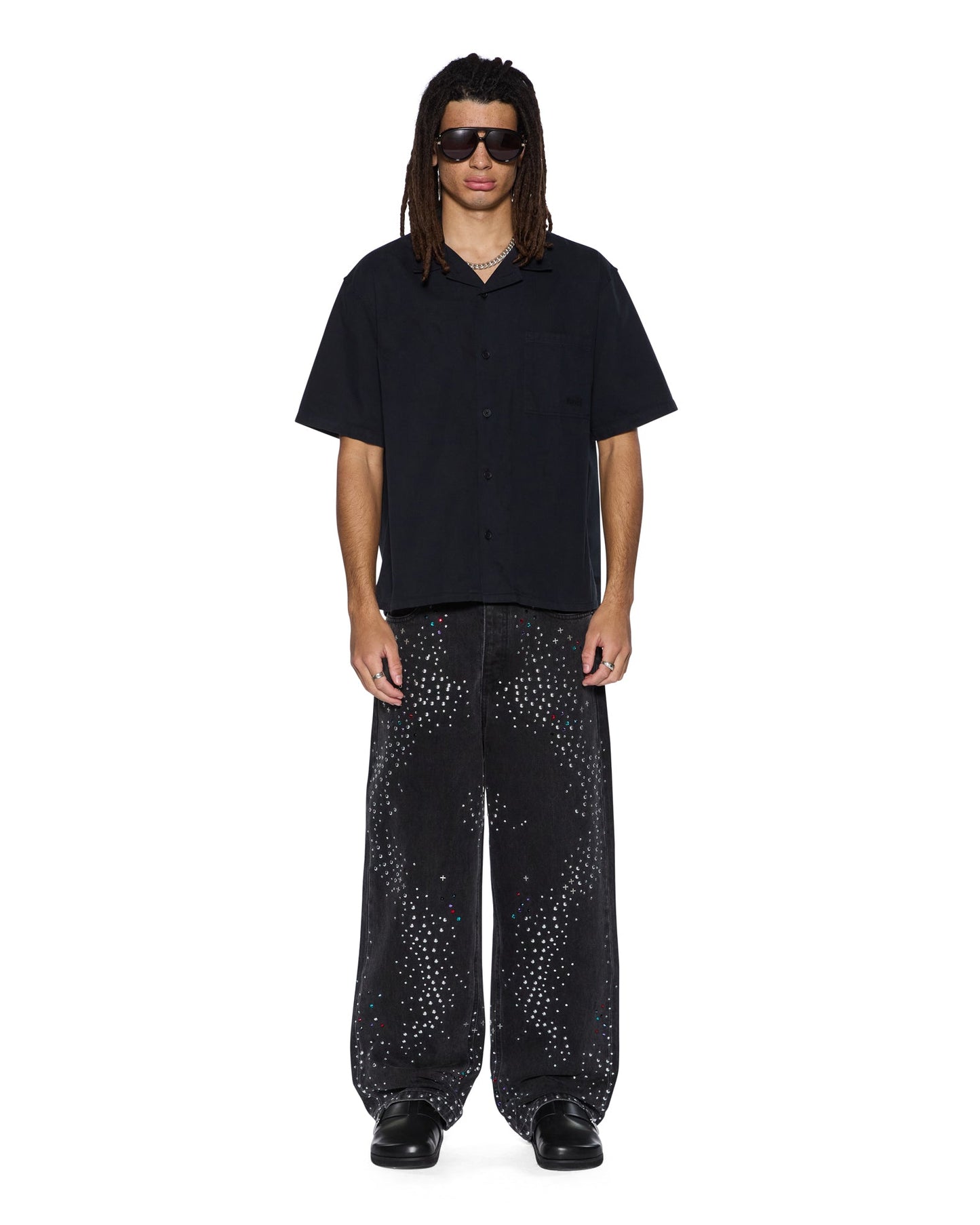 SERPENT DINER SS SHIRT BLACK