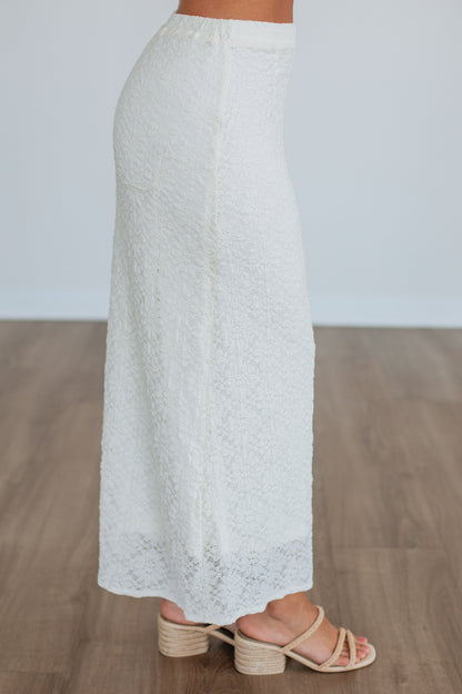 Serenity Lace Skirt