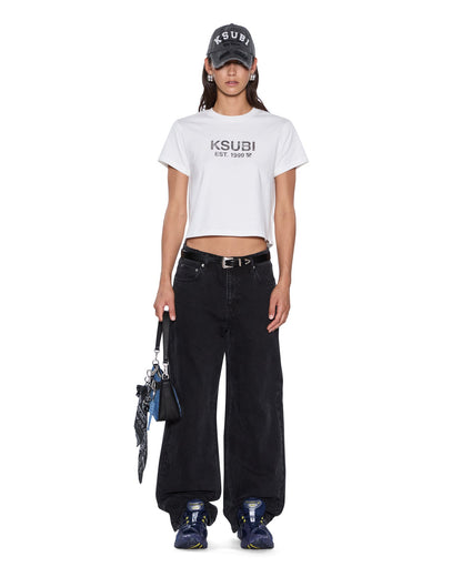 SHRUNKEN SS TEE VINTAGE WHITE
