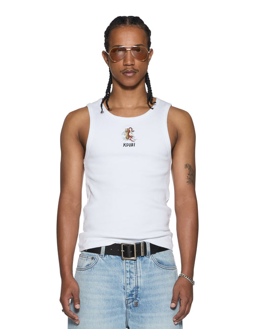 STAY UP HALEN DEBUT SINGLET TRU WHITE