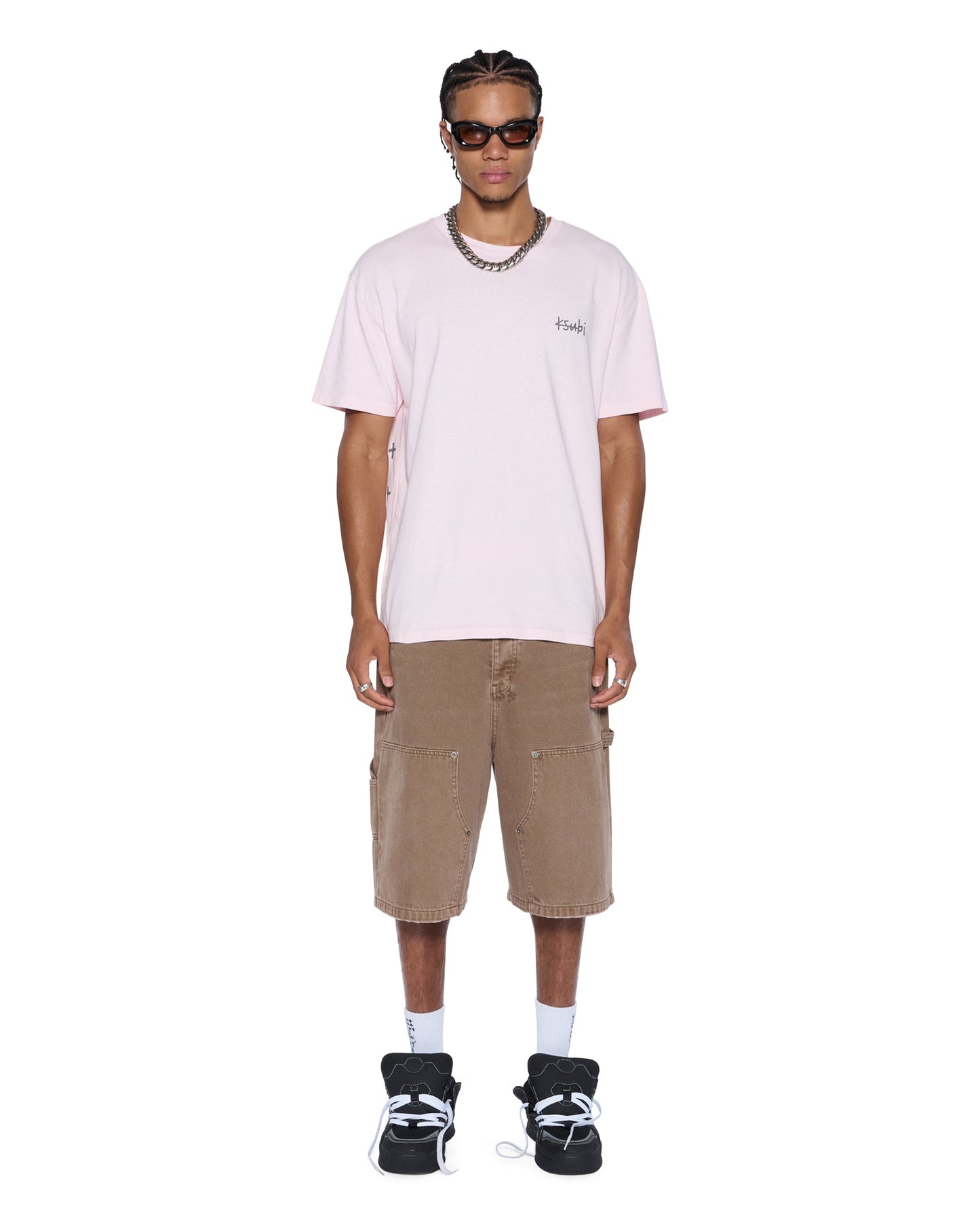 ALLDAY BIGGIE SS TEE ICE QUARTZ