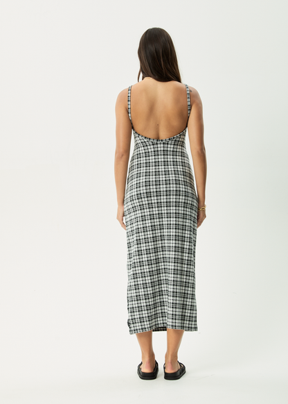 AFENDS Womens Blair - Maxi Dress - Black / White